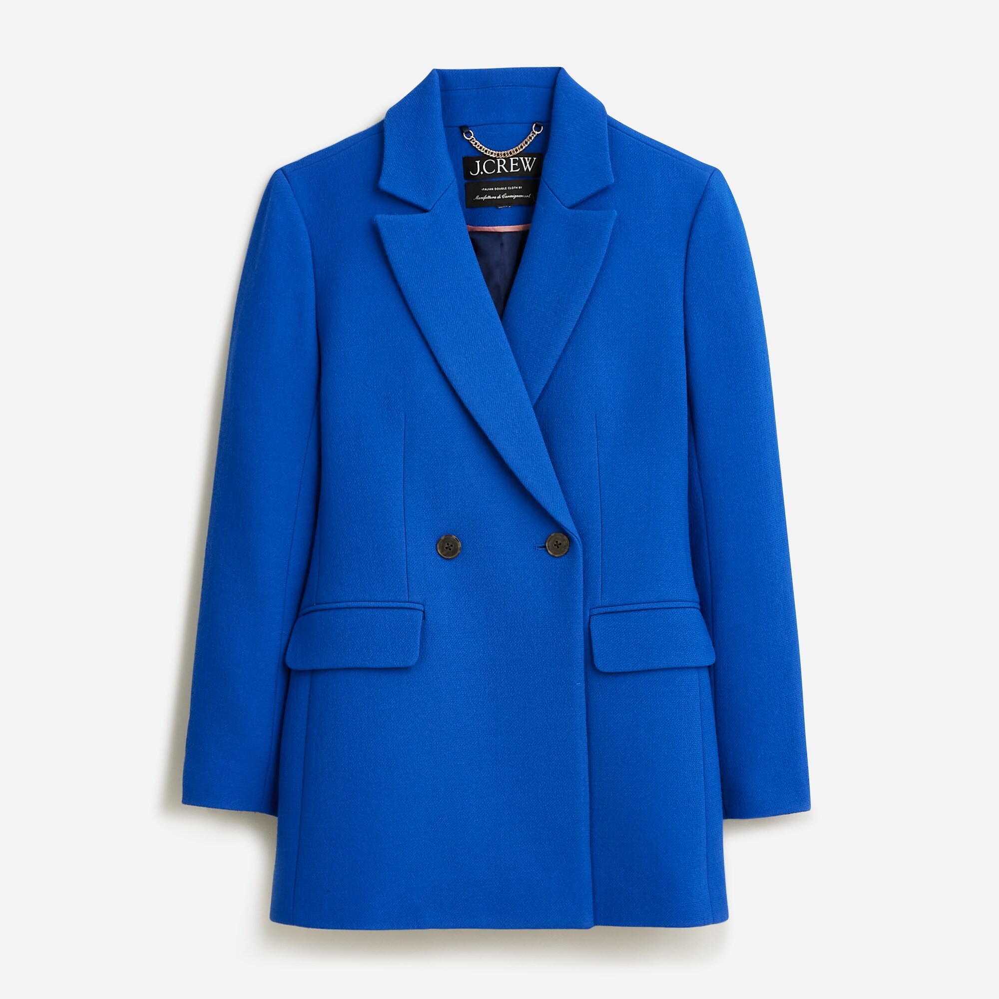  Evening blazer-jacket in Italian double-cloth wool blend
