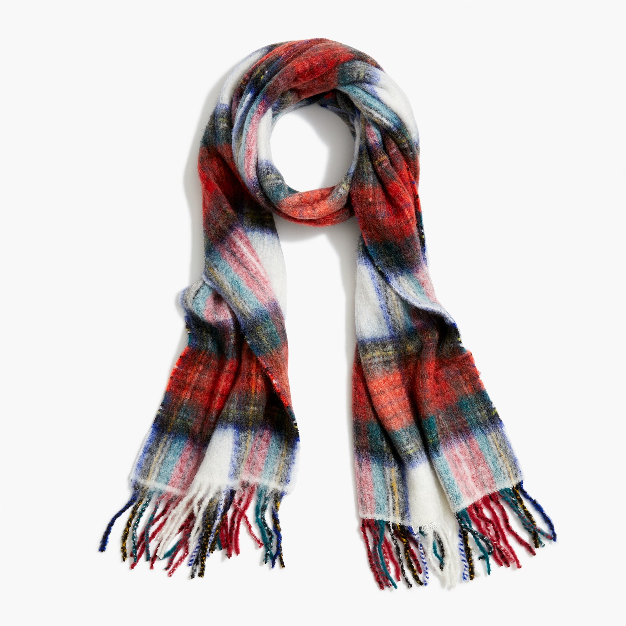 Classic brushed scarf