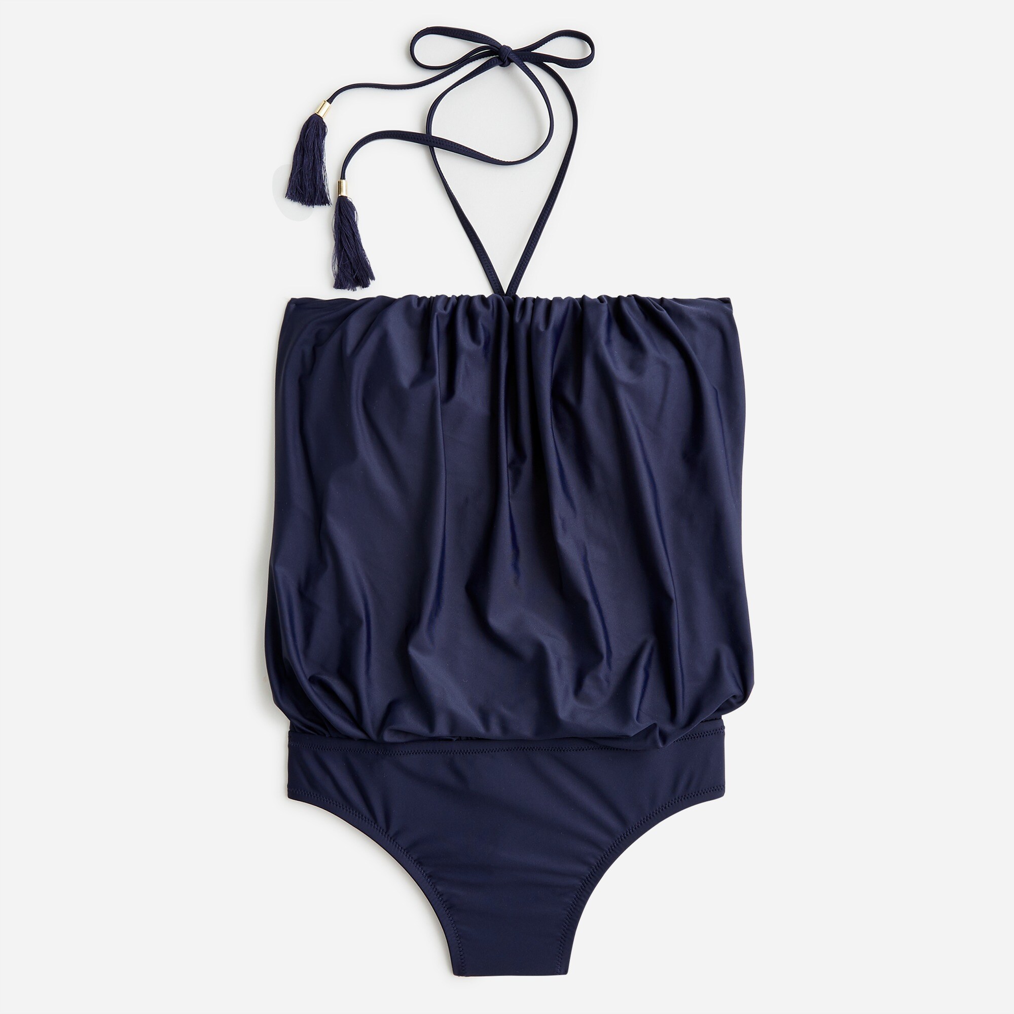 Draped Blouson One-piece For Women | J.Crew