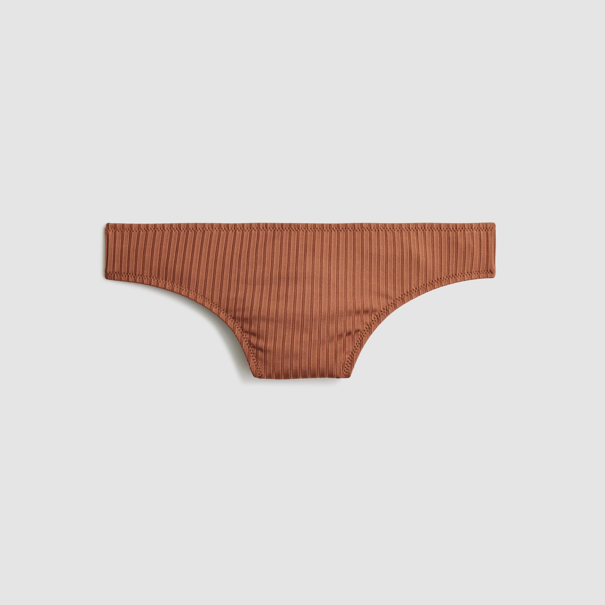  Wide-rib hipster full-coverage bikini bottom