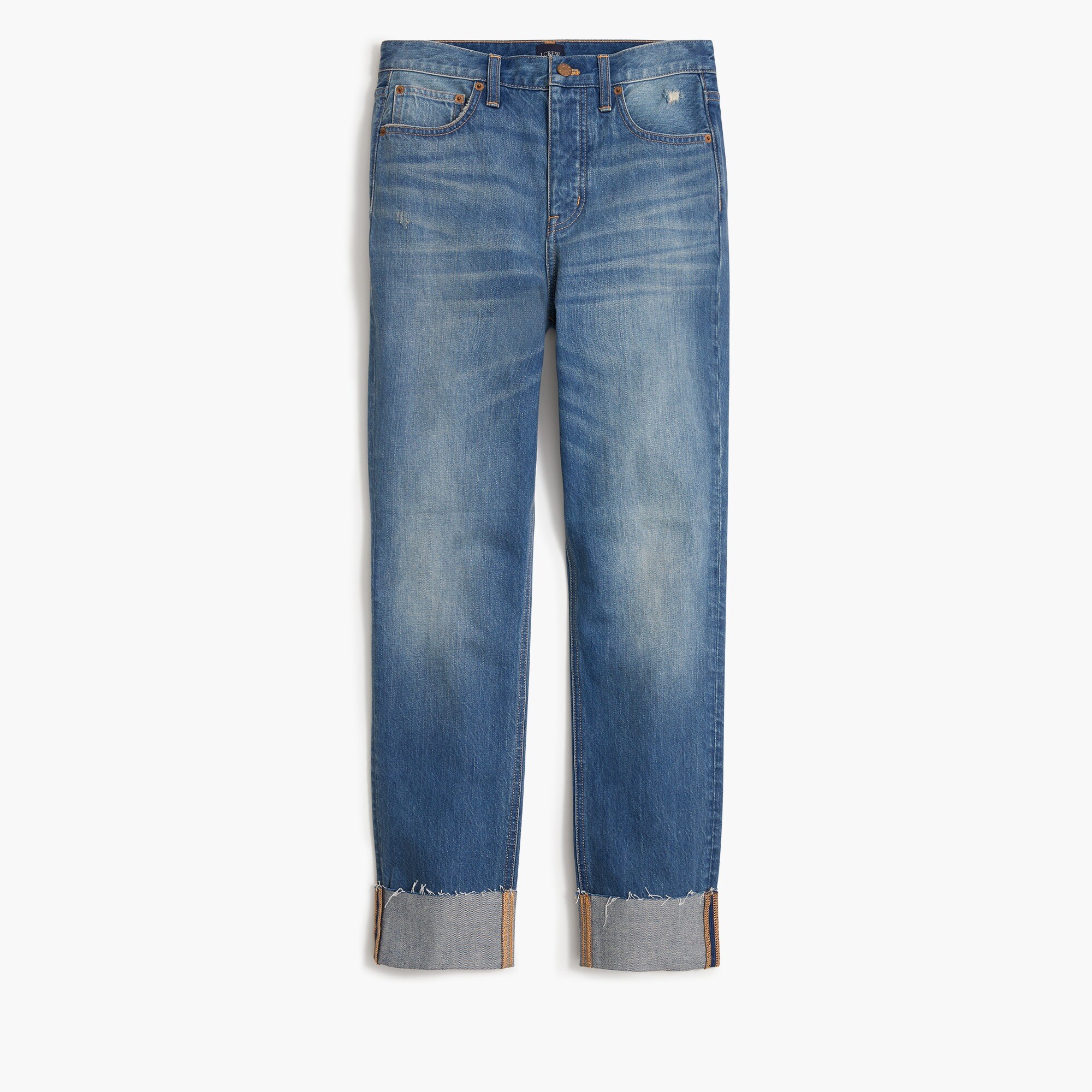 premium edition high-rise straight jean for women