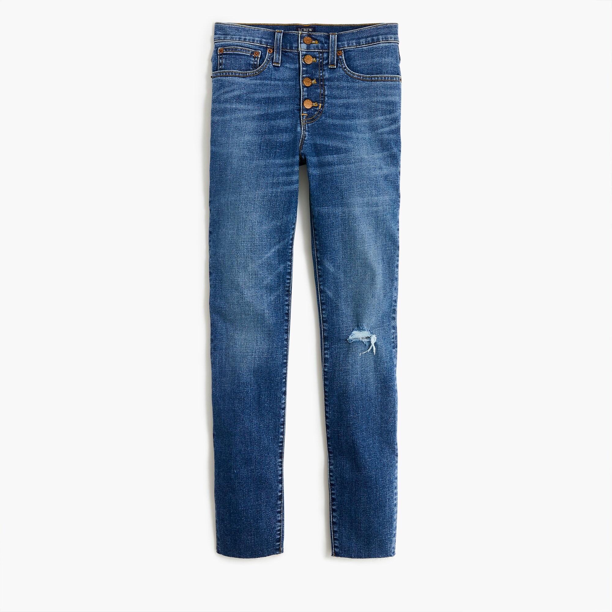 9&quot; mid-rise skinny jean in signature stretch for women