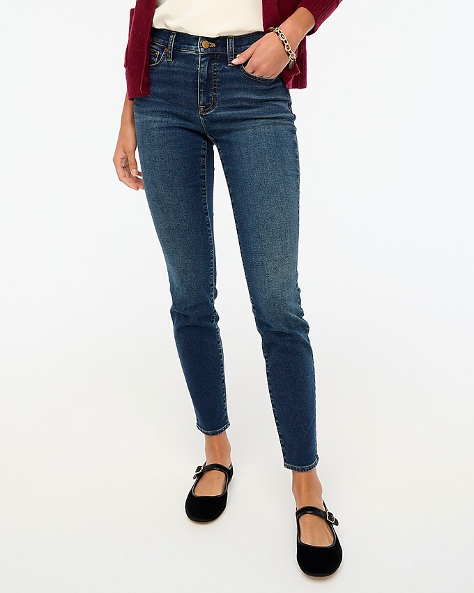 factory: 8&quot;-rise skinny jean in signature stretch+ for women, right side, view zoomed