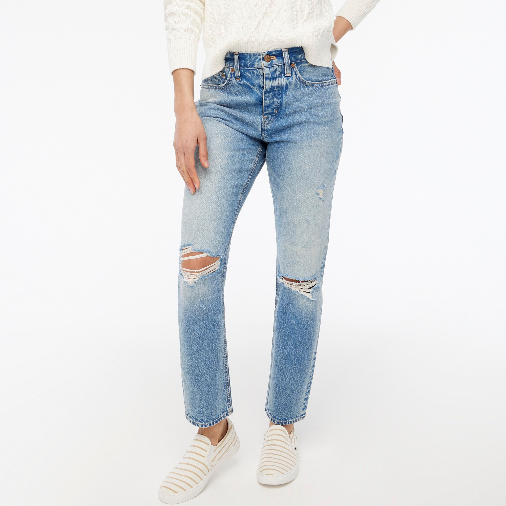 factory: premium edition relaxed boyfriend jean for women, right side, view zoomed