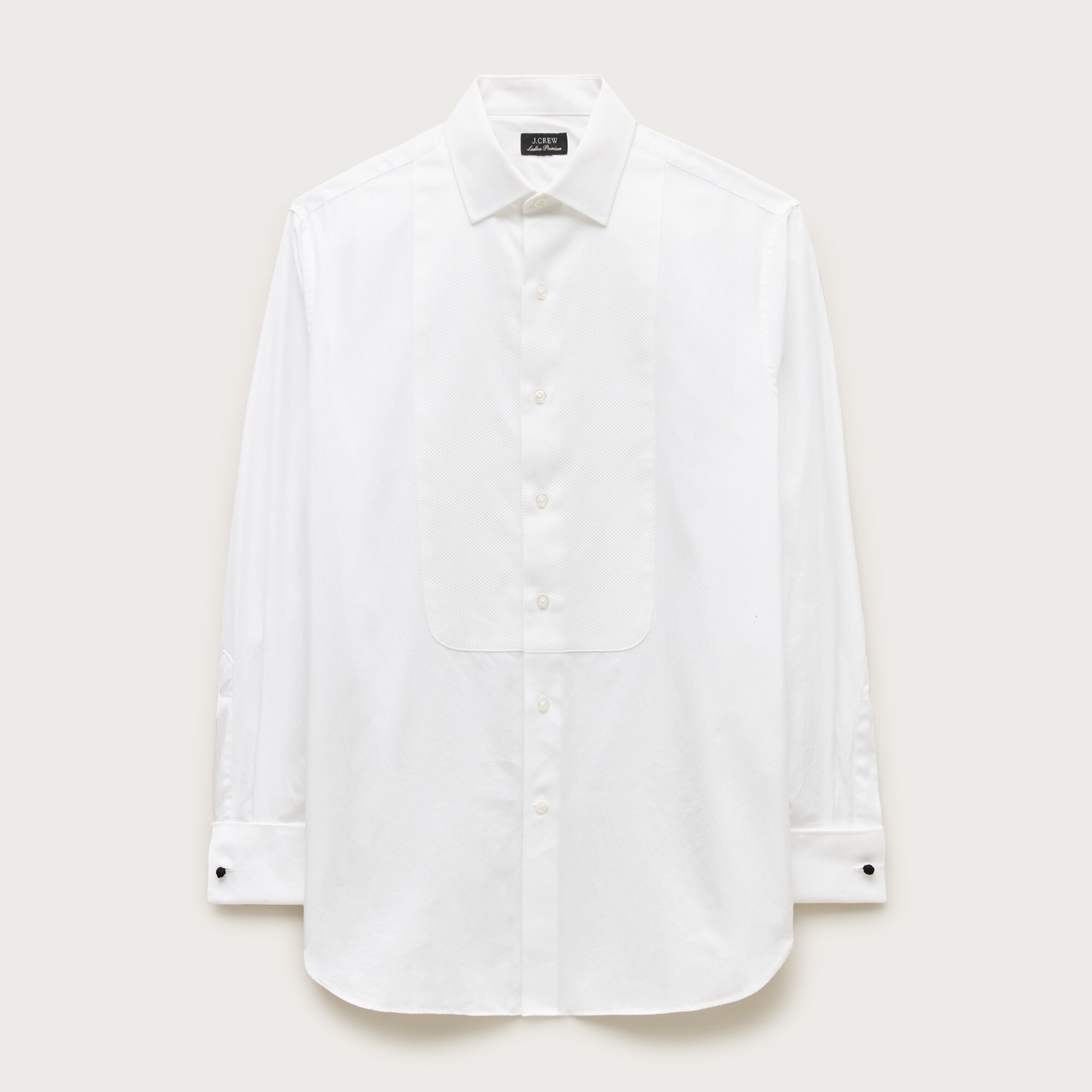 Ludlow Premium Fine Cotton Tuxedo Shirt For Men | J.Crew