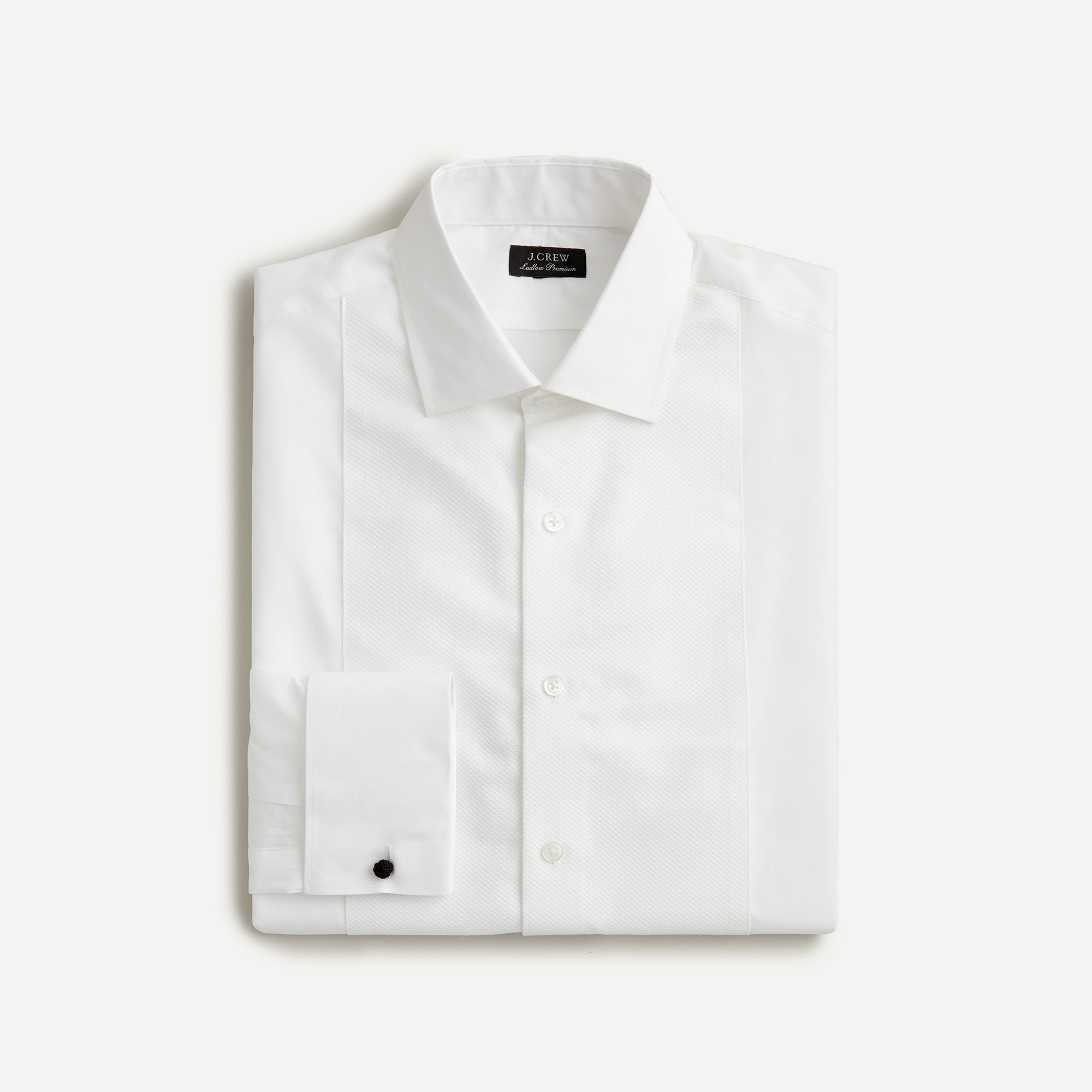 Ludlow Slim-fit premium fine cotton tuxedo shirt