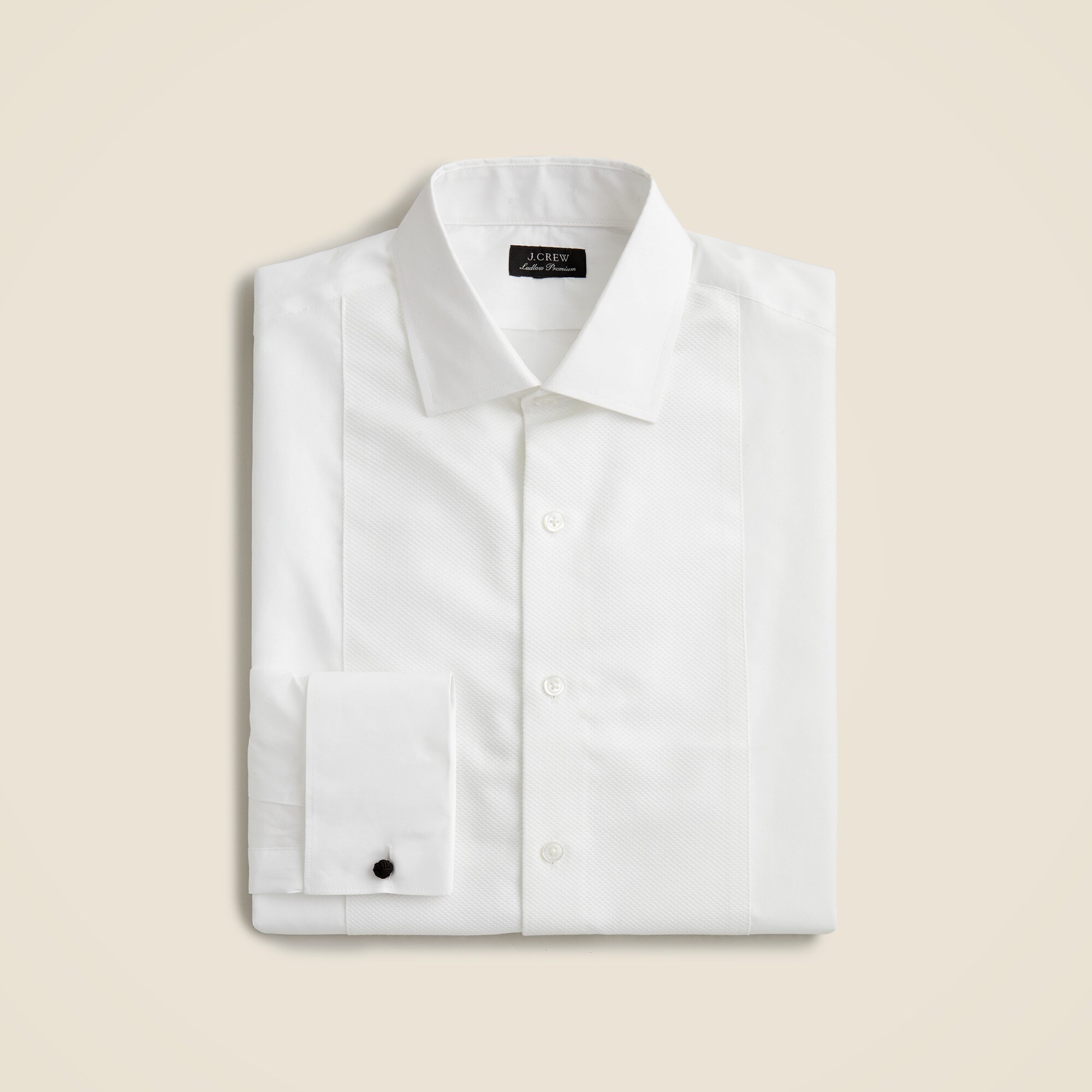  Ludlow Slim-fit premium fine cotton tuxedo shirt