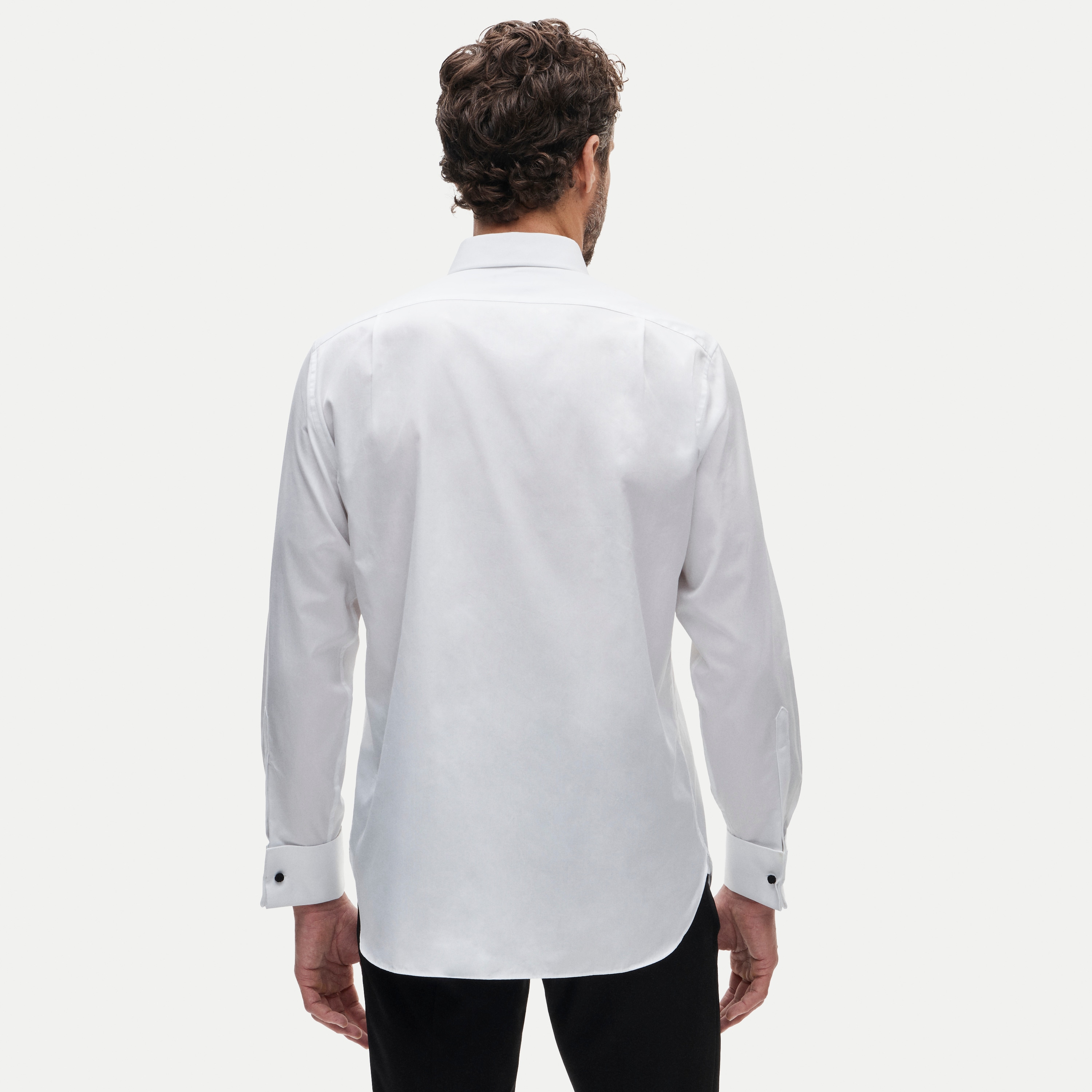 Ludlow Premium cotton tuxedo shirt