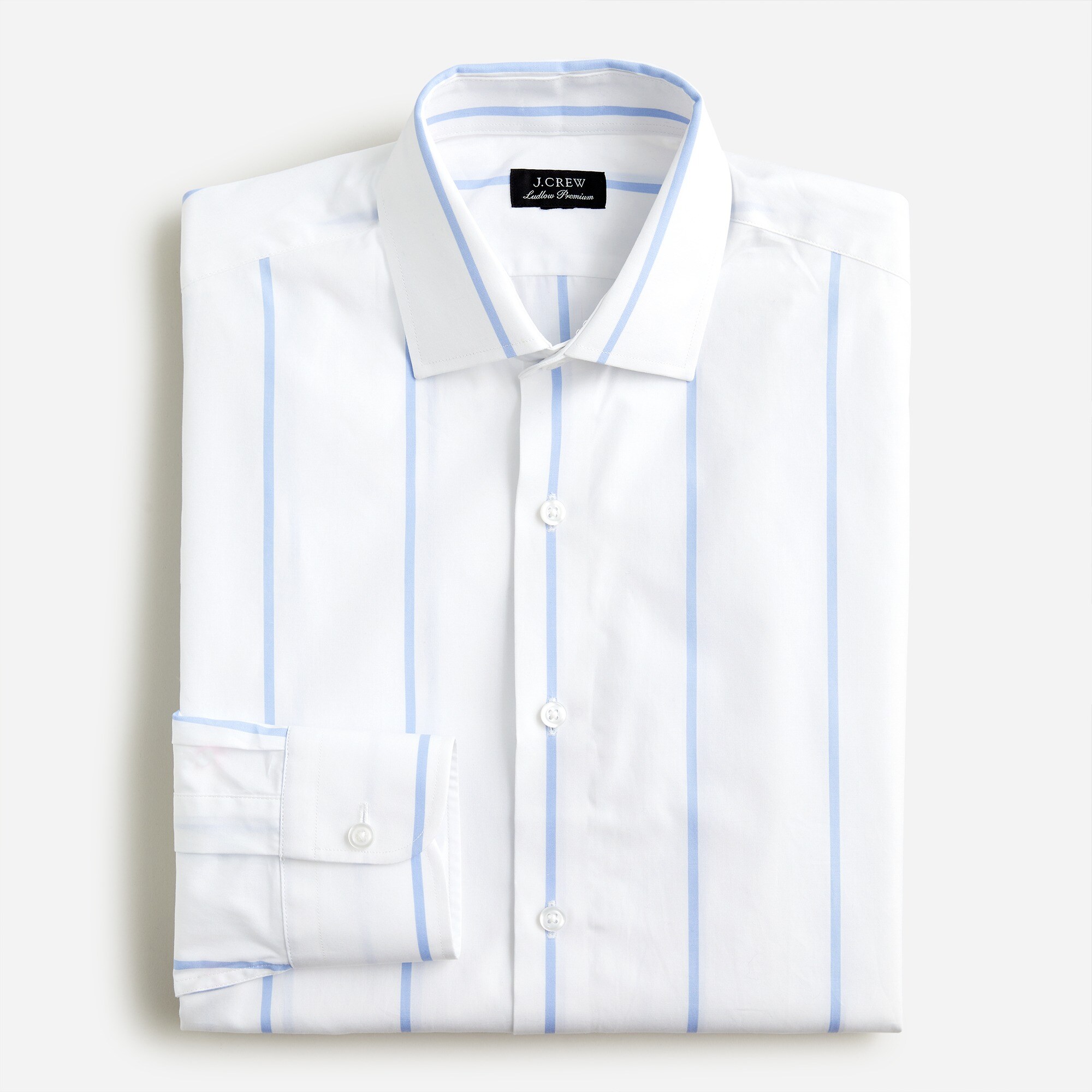 mens Ludlow Premium fine cotton dress shirt