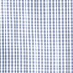 Ludlow Premium fine cotton dress shirt ARI CHECK BLUE WHITE