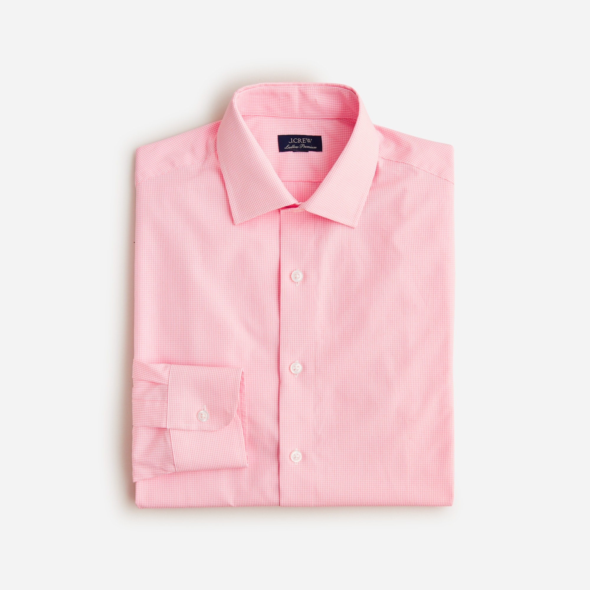 mens Ludlow Premium fine cotton dress shirt