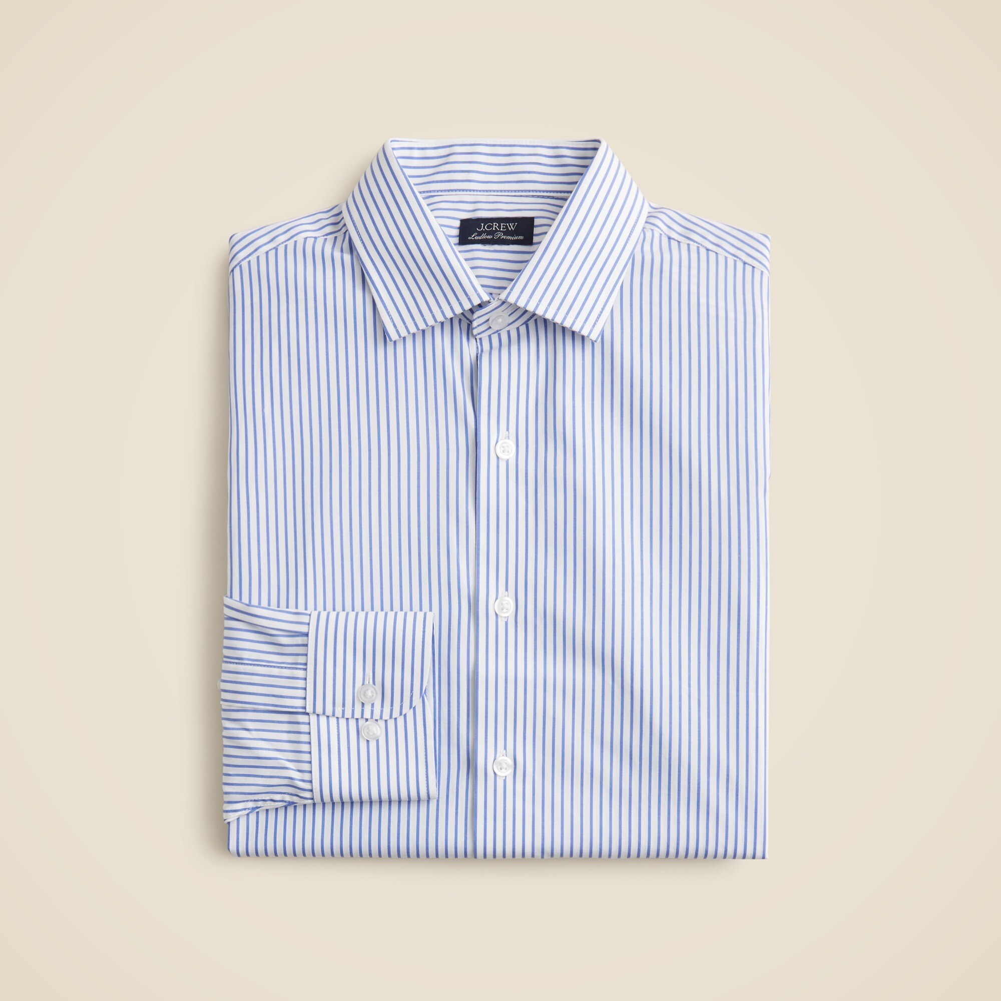 mens Ludlow Premium fine cotton dress shirt