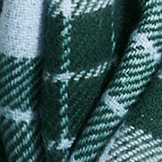 Large reversible check scarf ACADEMIC GREEN GLAZED S factory: large reversible check scarf for women