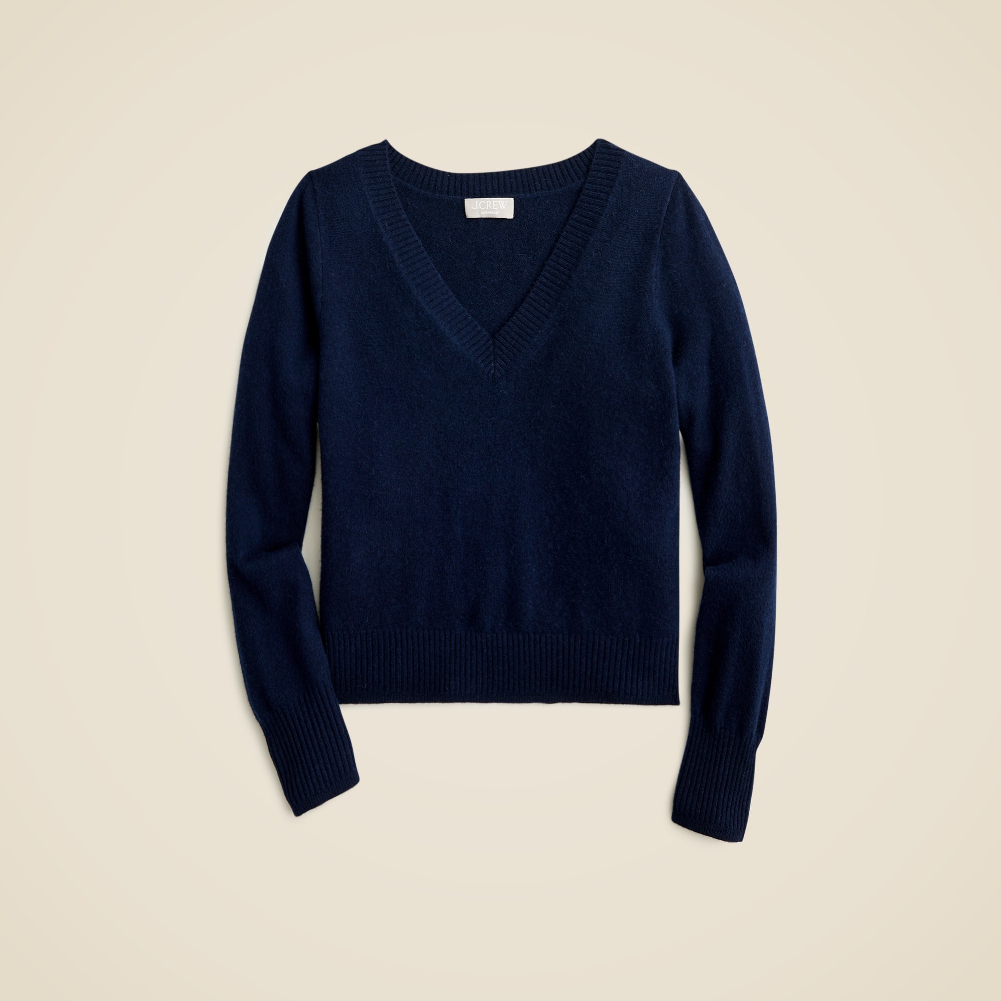 Cashmere shrunken V-neck sweater from J.Crew - $99.99