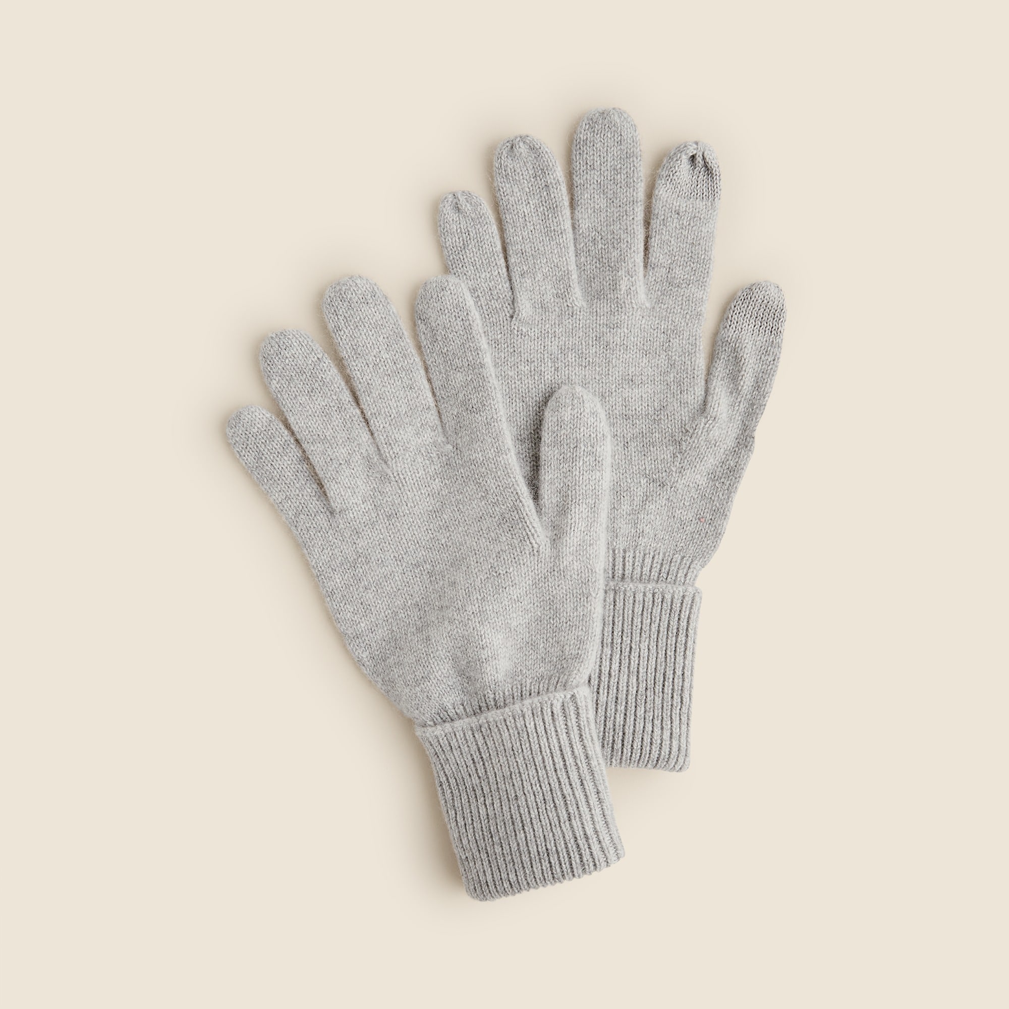  Cashmere tech-touch gloves