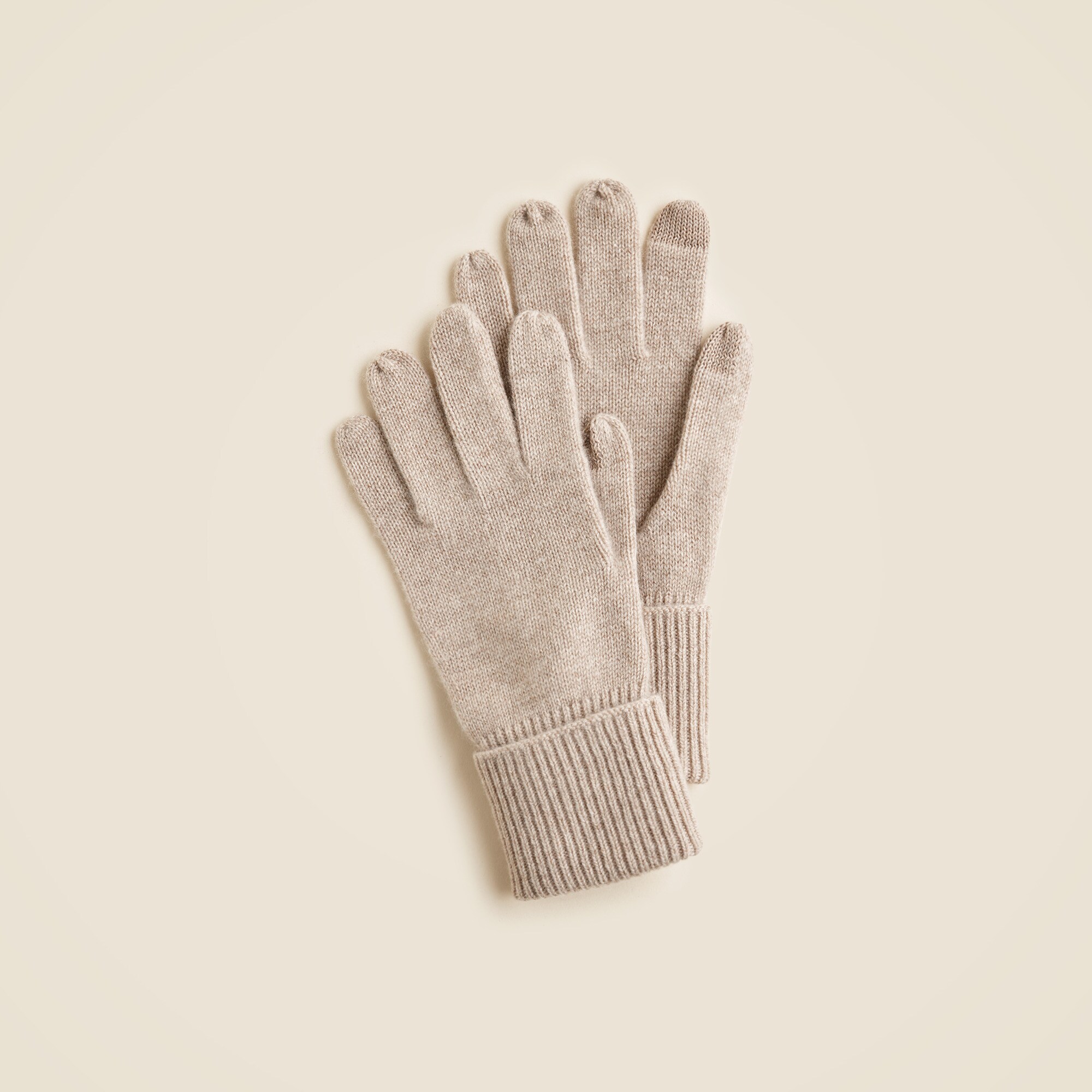 Cashmere tech-touch gloves