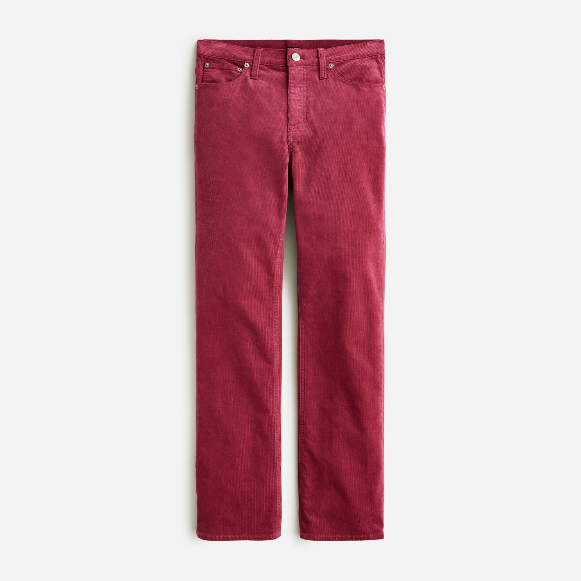  Tall high-rise slim demi-boot pant in corduroy