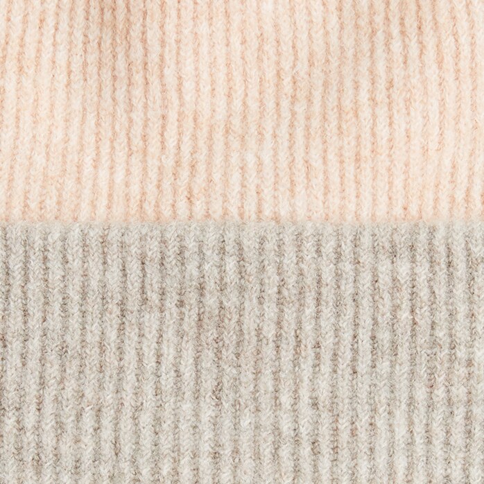 Colorblock ribbed beanie in Supersoft yarn RED POPPY AZALEA j.crew: colorblock ribbed beanie in supersoft yarn for women