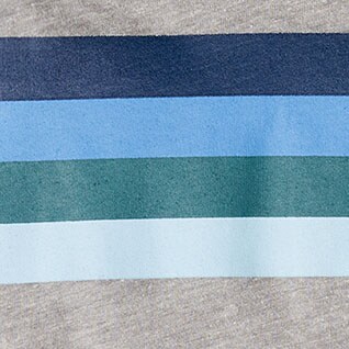 Kids&apos; long-sleeve chest stripe cotton jersey hooded tee STRIPE factory: kids&apos; long-sleeve chest stripe cotton jersey hooded tee for boys