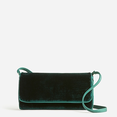 womens Florence convertible clutch in velvet