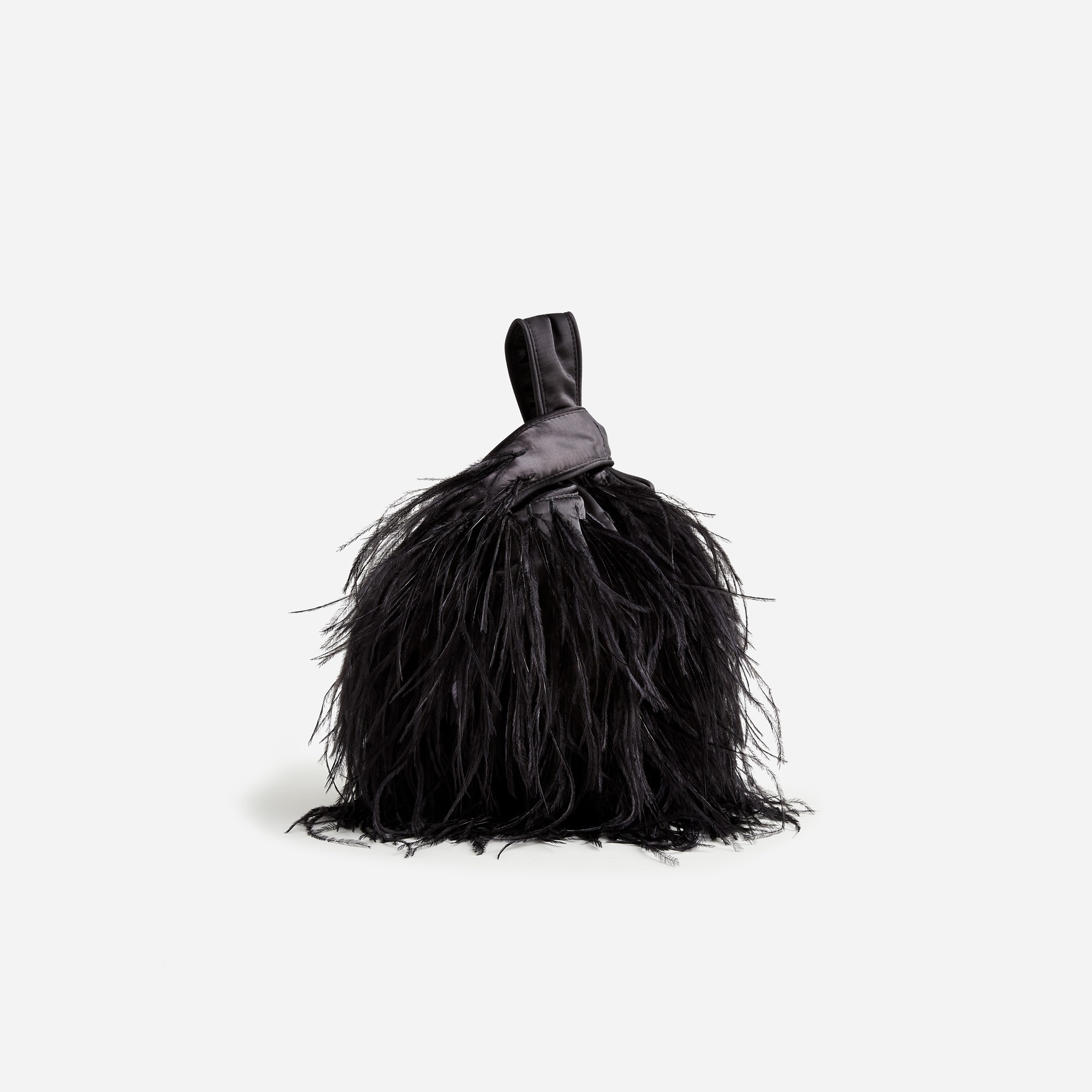 womens Collection Santorini bag with feathers