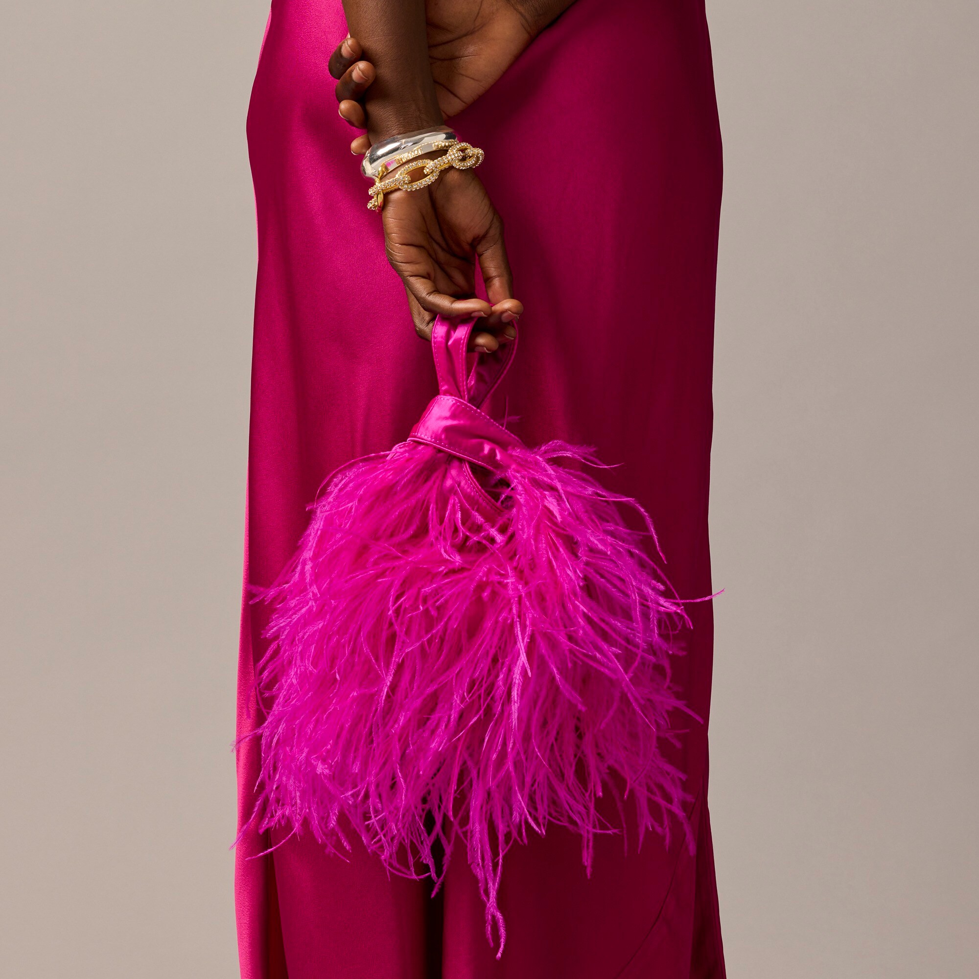 J.Crew Collection Santorini Bag With Feathers For Women