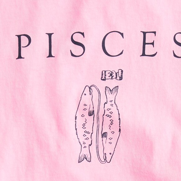 Broken-in jersey &quot;Pisces&quot; T-shirt RESORT PINK j.crew: broken-in jersey &quot;pisces&quot; t-shirt for women