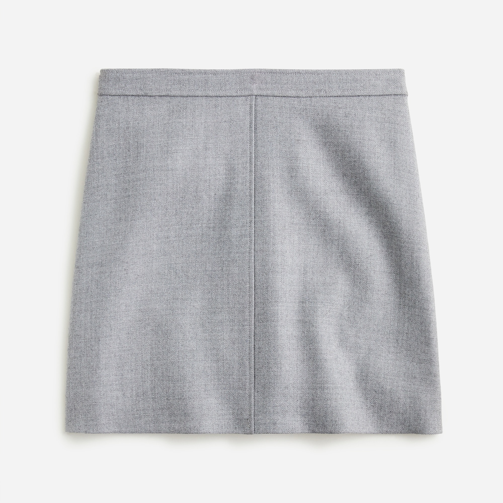 J.Crew Natasha Skirt In Double serge Wool For Women
