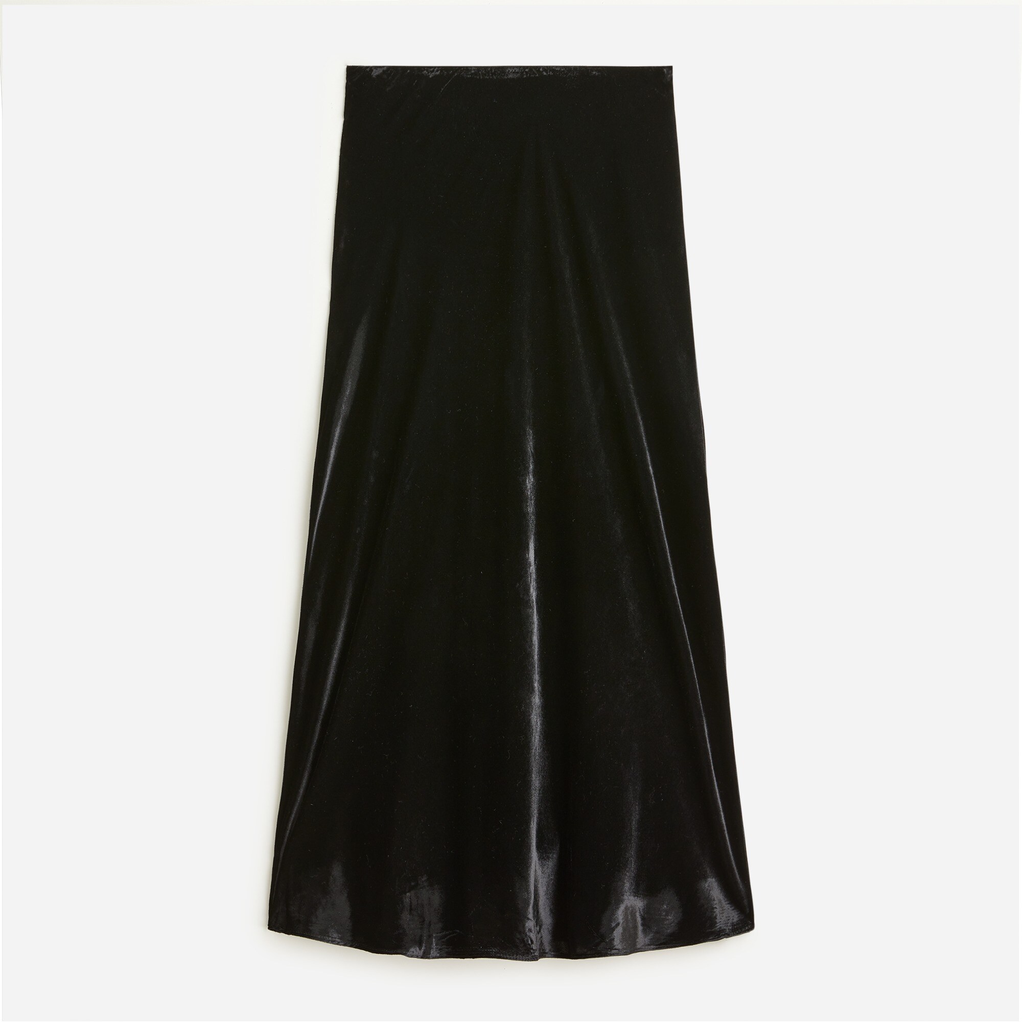 J.Crew: Gwyneth Slip Skirt In Velvet For Women