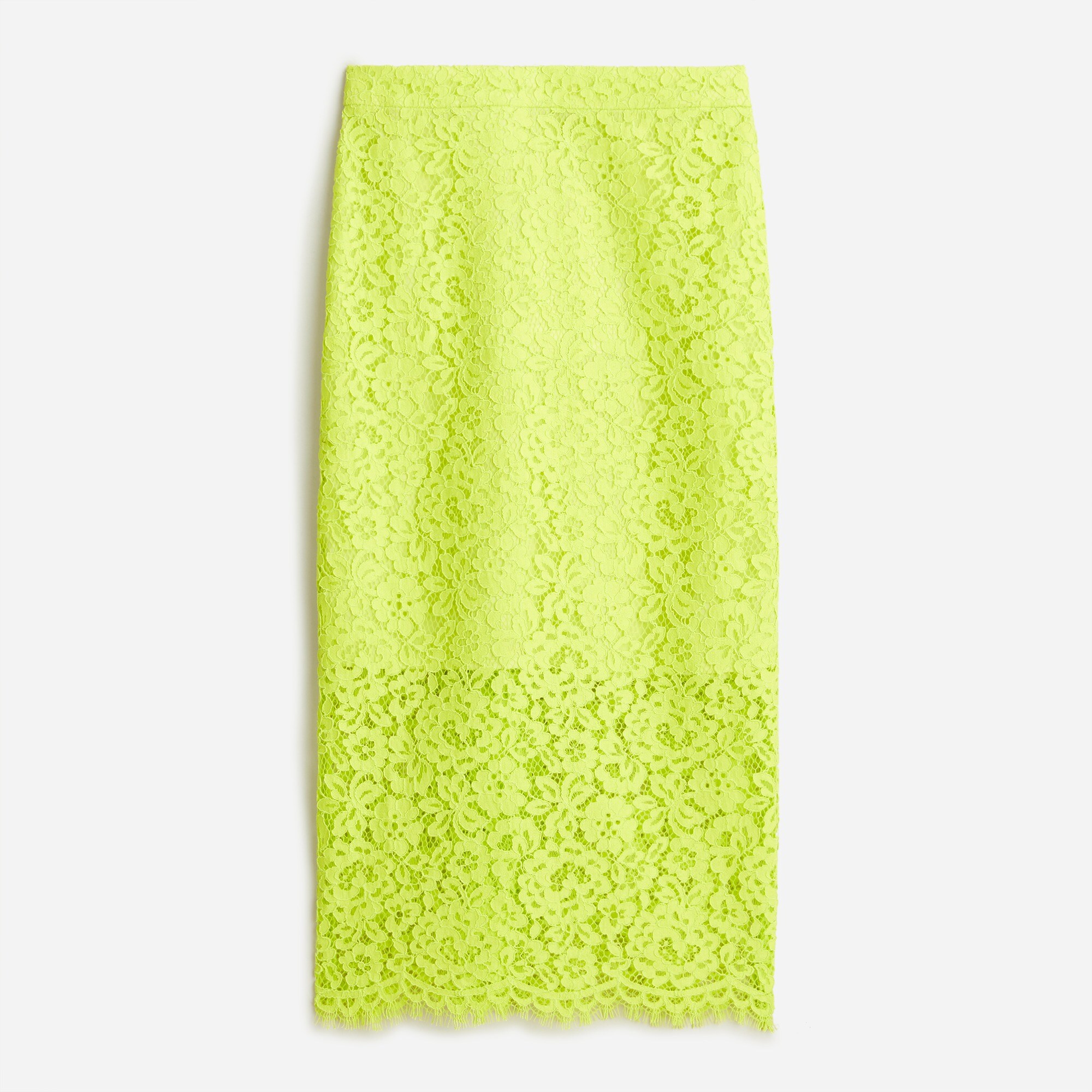 No. 3 pencil skirt in lace