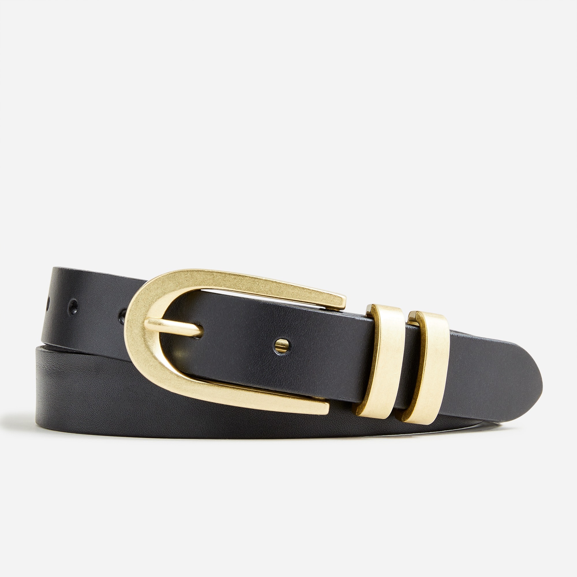 J.Crew: Classic Belt In Italian Leather For Women