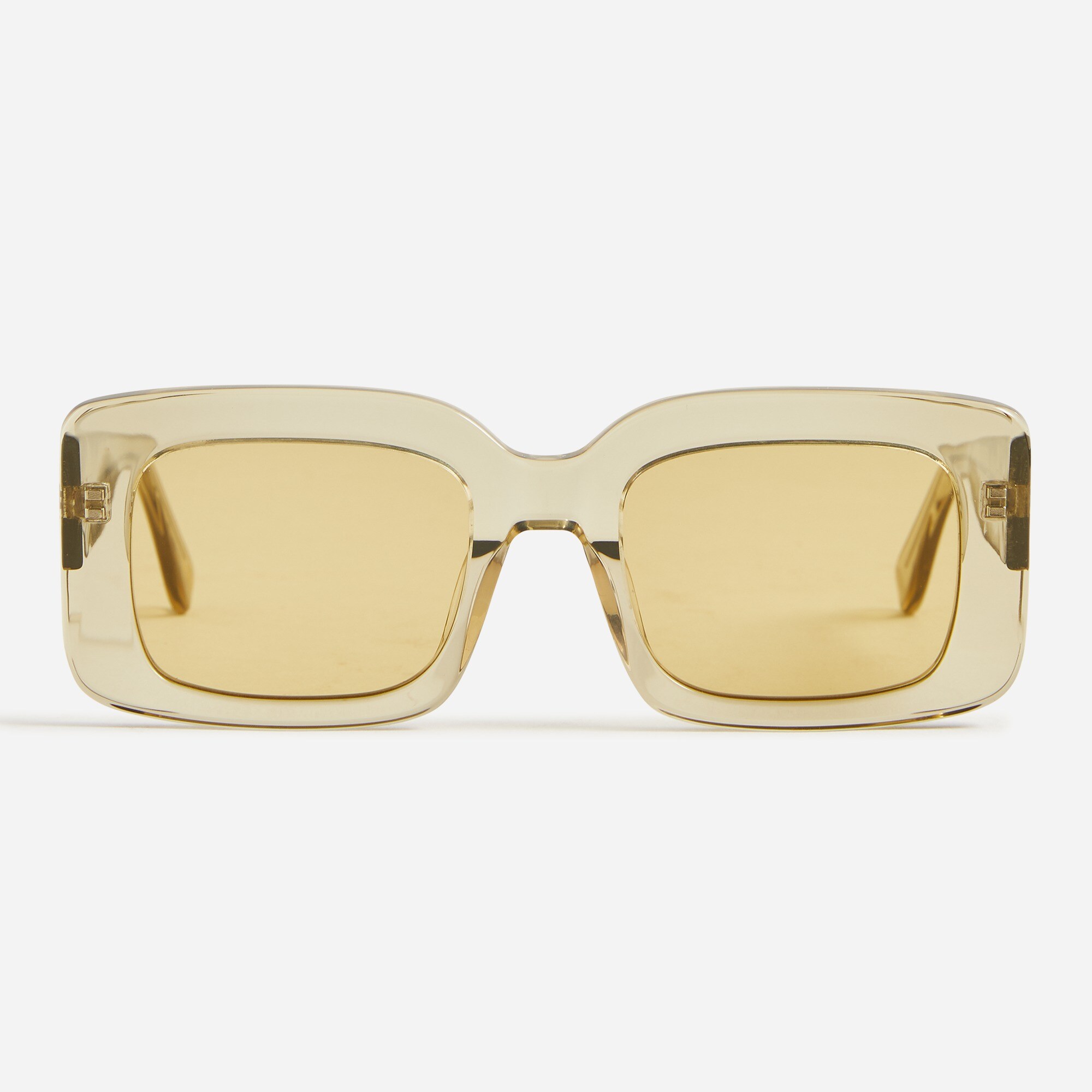 Oversized rectangular sunglasses