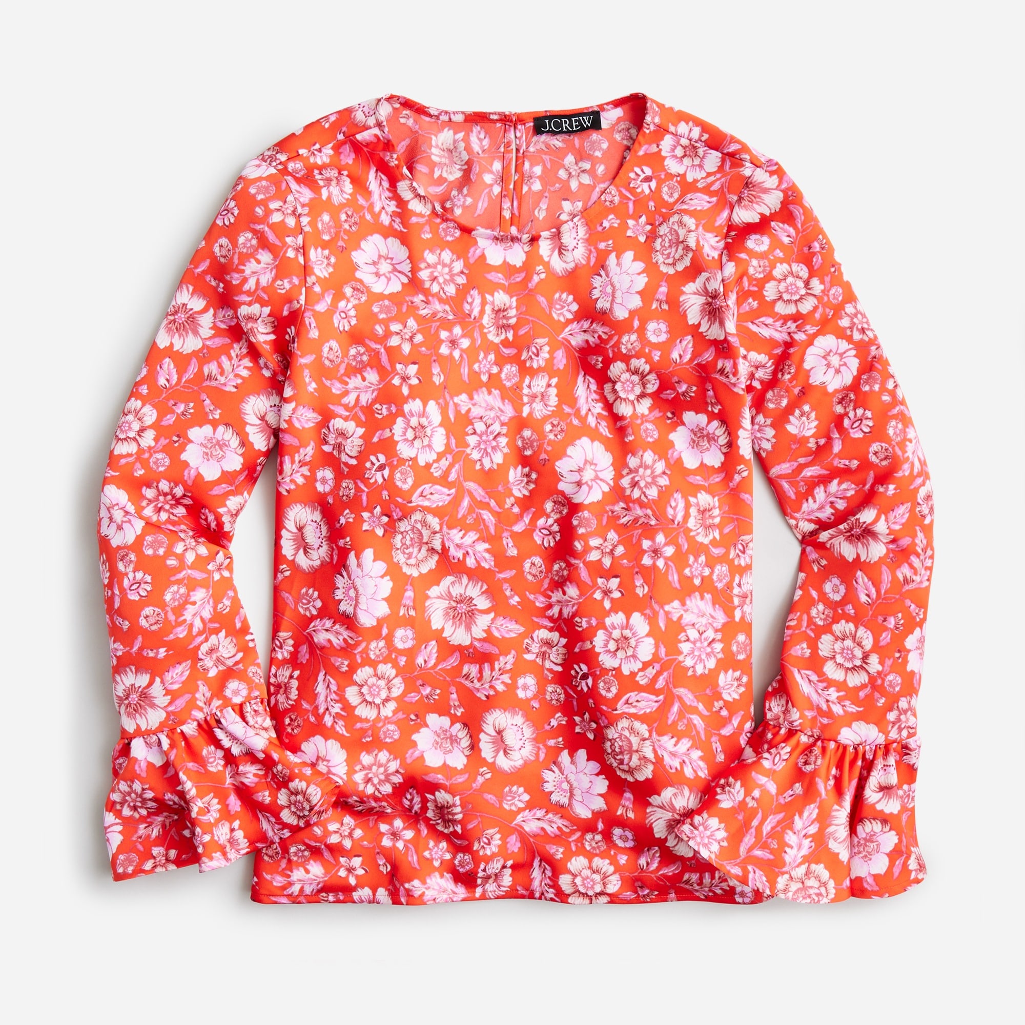 J.Crew: Winter Garden Top In Poppy Fields For Women