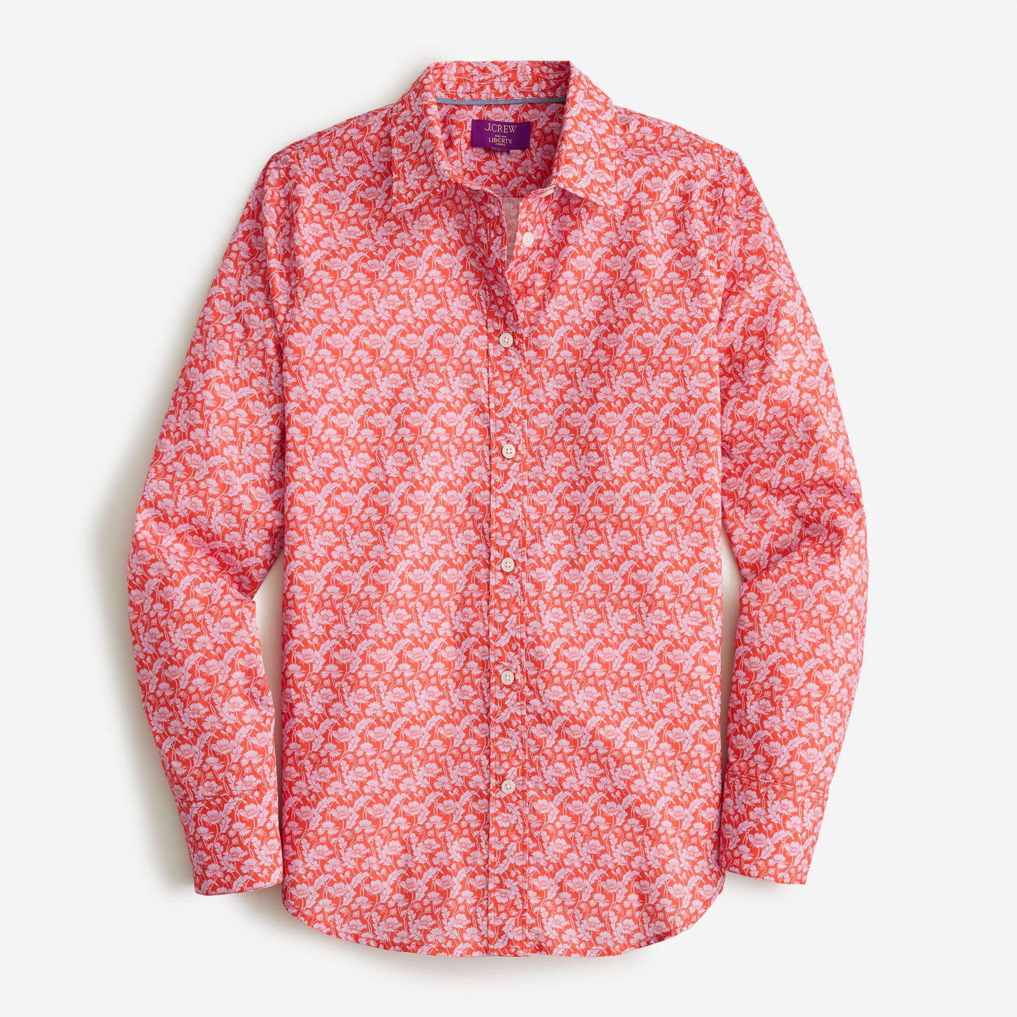 Slim-fit shirt in Liberty® Toutouayette fabric