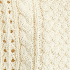 Cotton cable-knit V-neck pullover SAIL BLUE j.crew: cotton cable-knit v-neck pullover for women
