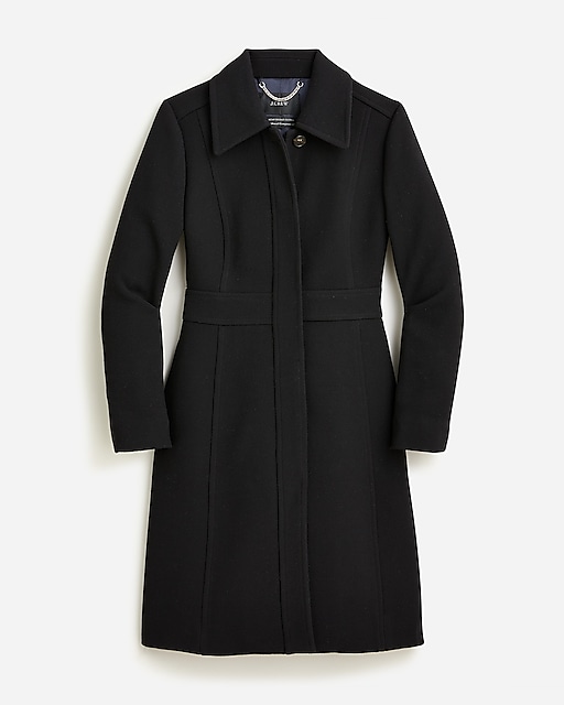  New lady day topcoat in Italian double-cloth wool blend