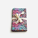 Limited-edition set-of-four napkins in Liberty® fabric