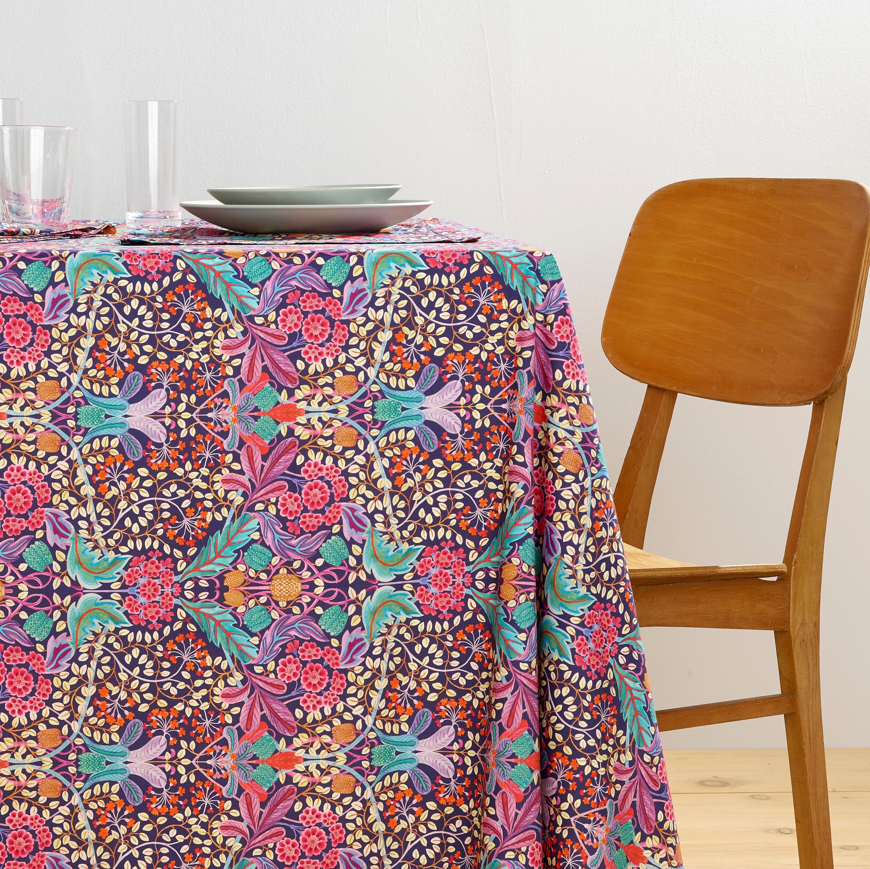 Limited-edition tablecloth in Liberty® fabrics