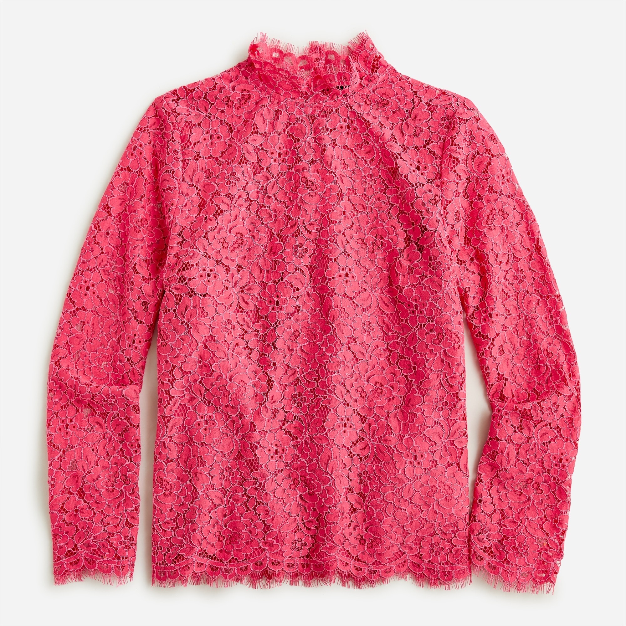 J crew mock best sale neck