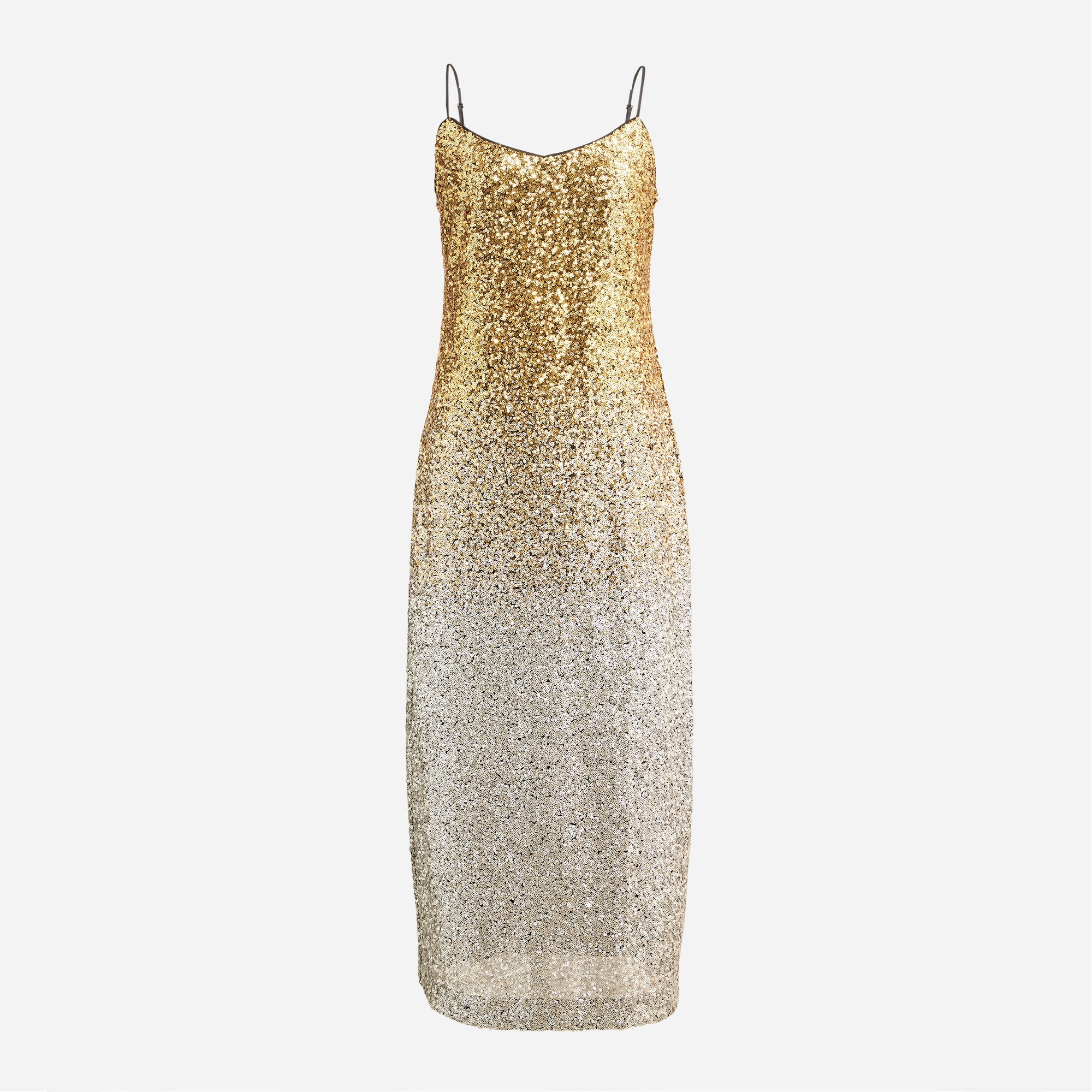 J.Crew: Gwyneth Ombré Sequin Slip Dress For Women