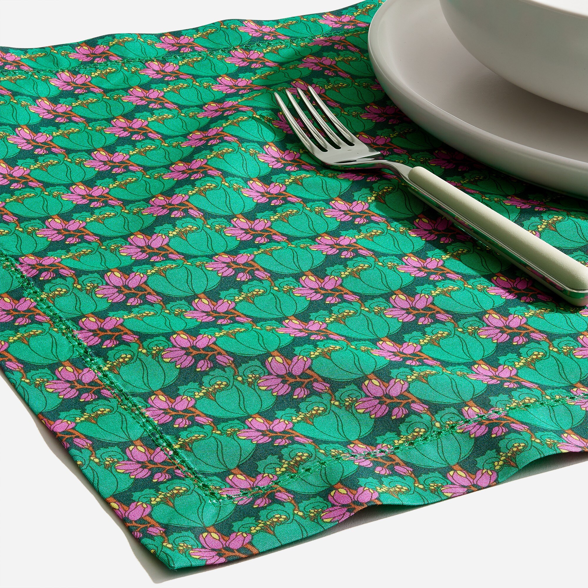 Limited-edition set-of-four place mats in Liberty® fabrics
