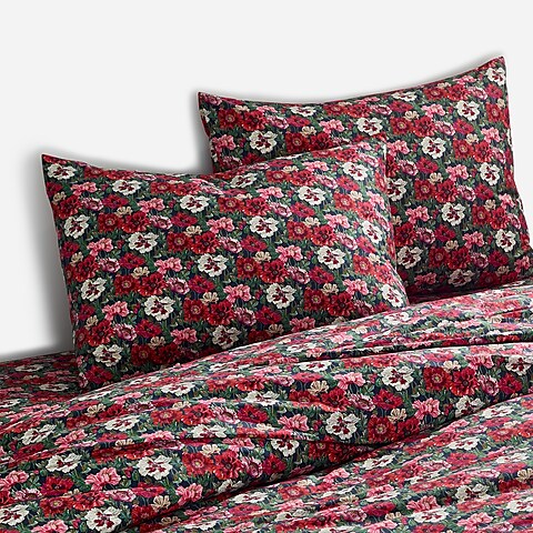  Limited-edition king/California king duvet set in Liberty&reg; Poppy Amelie fabric