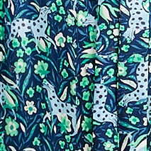 Button-front midi dress in fauna floral MEDITERRANEAN NAVY j.crew: button-front midi dress in fauna floral for women