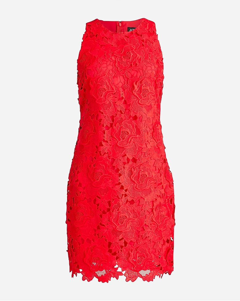 J.Crew: Luxe Lace Dress For Women