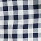 Relaxed Secret Wash cotton poplin shirt BLEECKER GINGHAM NAVY 