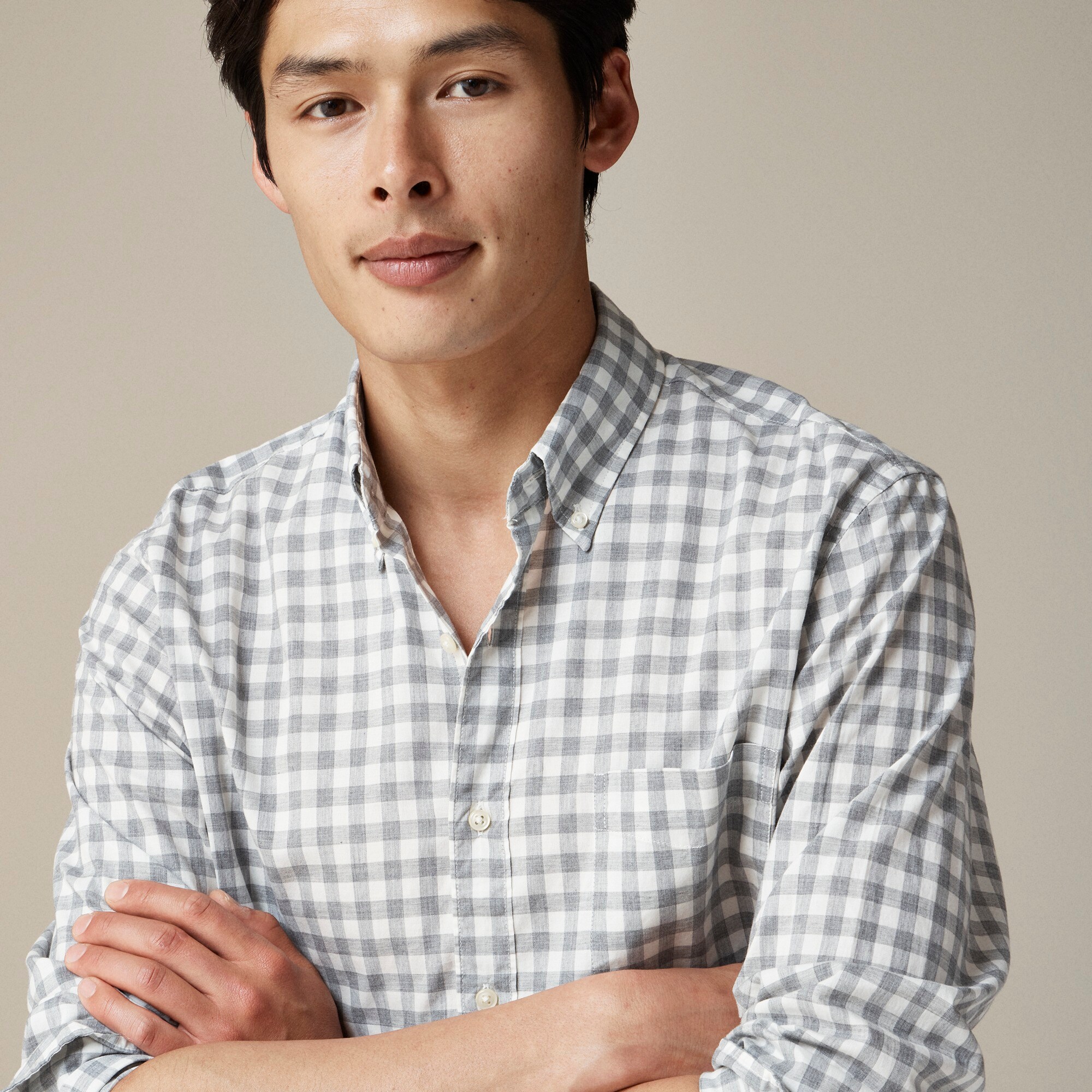 Secret Wash Cotton Poplin Shirt For Men | J.Crew