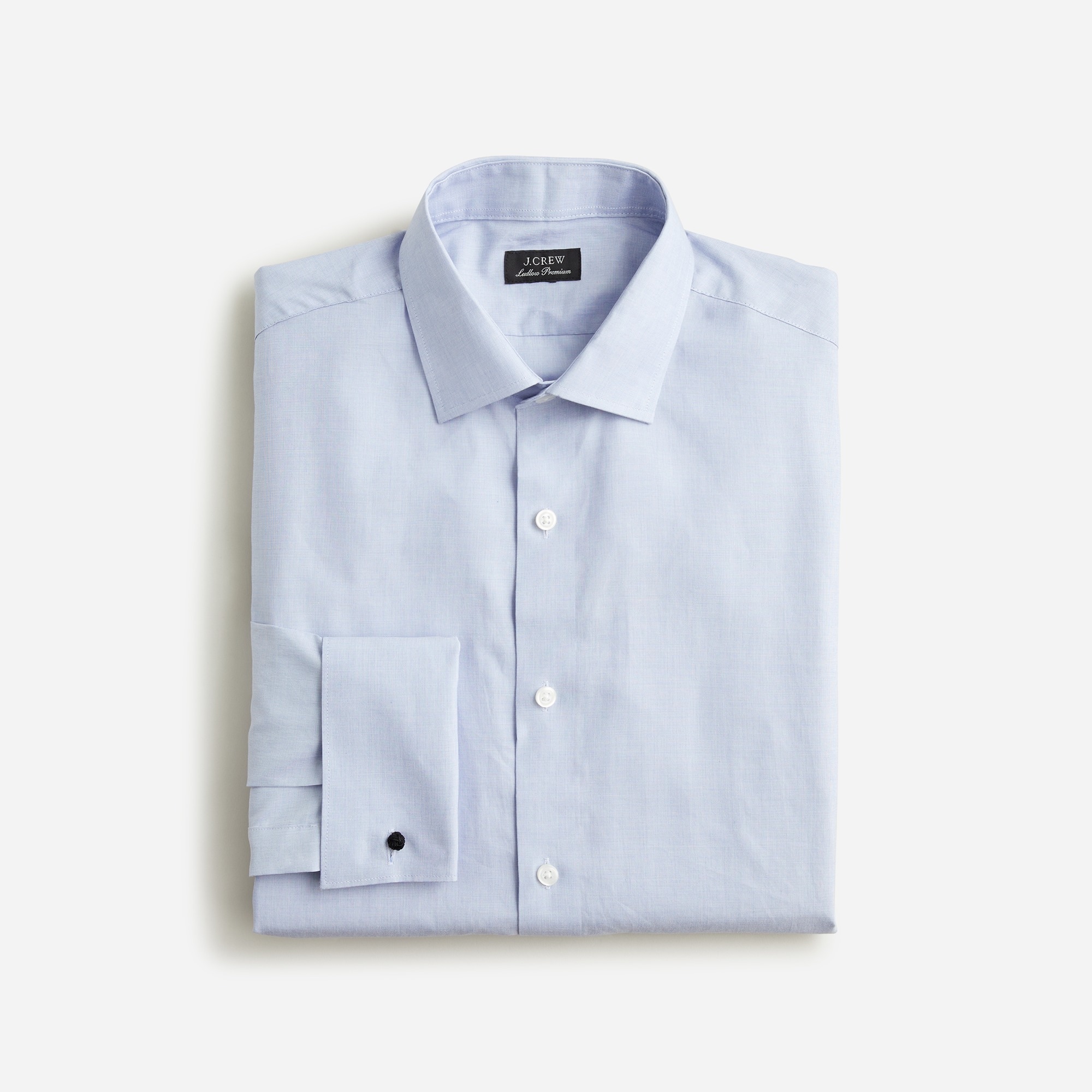 Ludlow Premium Fine Cotton Dress Shirt With French Cuffs For Men | J.Crew