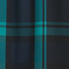 Ruffle puff-sleeve dress  in Black Watch tartan NAVY j.crew: ruffle puff-sleeve dress  in black watch tartan for women