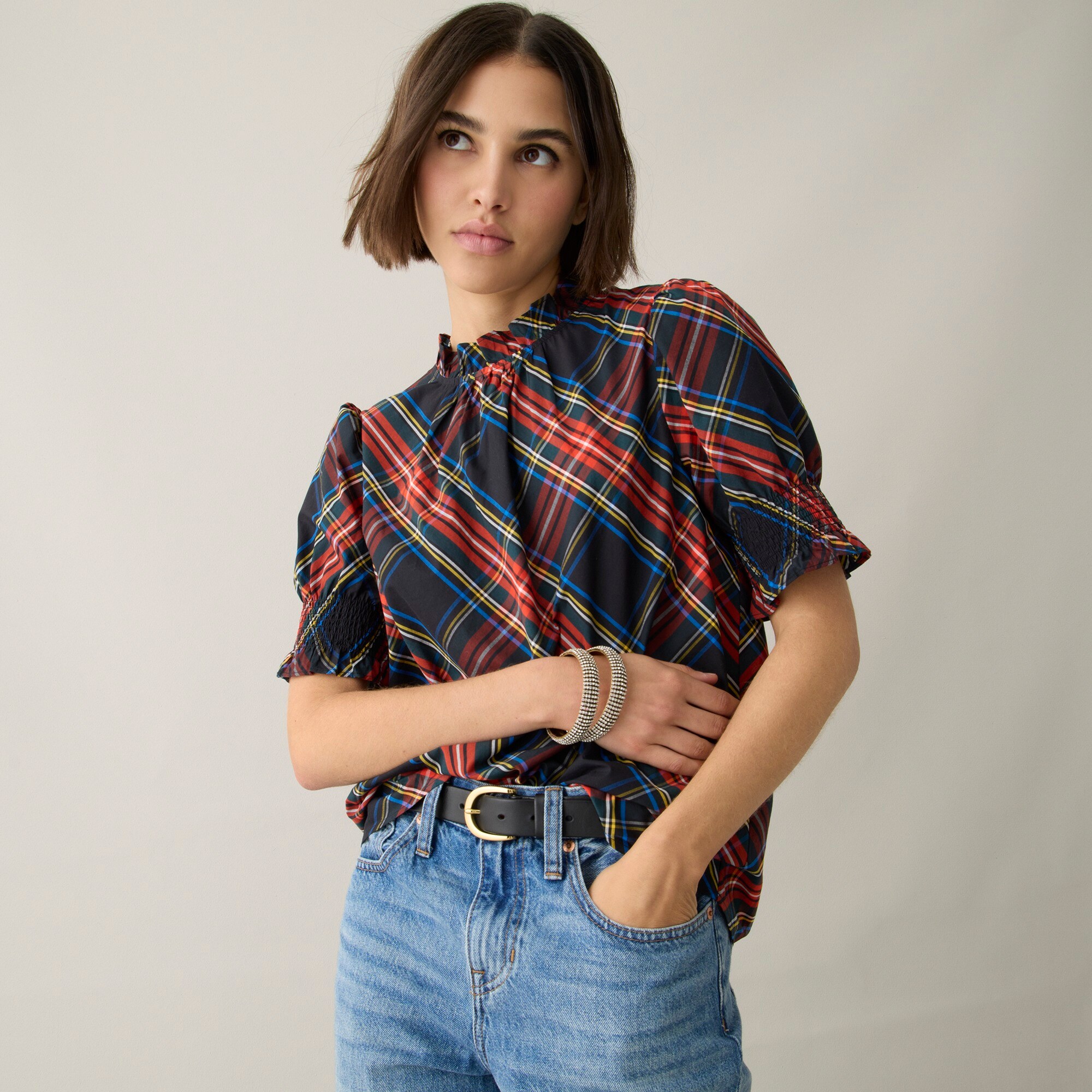 Fenna Smocked Top | Topaz Floral