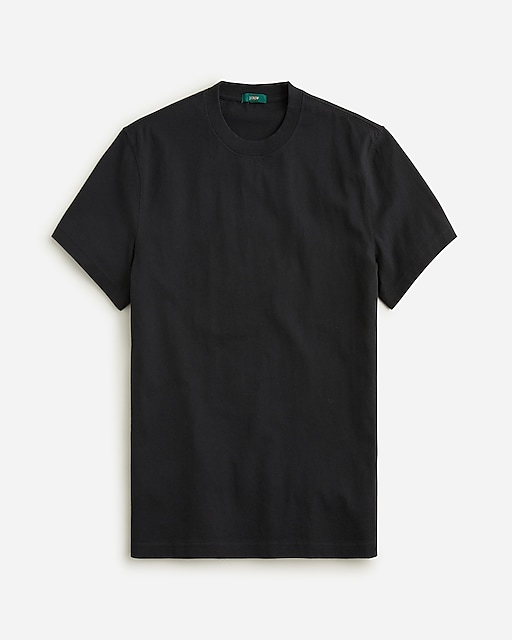 mens Relaxed premium-weight cotton no-pocket T-shirt